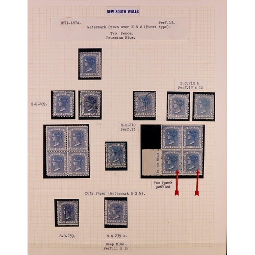 104 - COMMONWEALTH Assembly in stockbook, includes Heligoland (x27) mostly mint, New South Wales 1871-1902... 