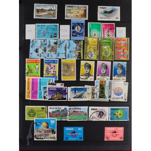 113 - COLLECTOR'S ESTATE IN 8 CARTONS World mint (some never hinged) & used stamps in over sixty albums & ... 