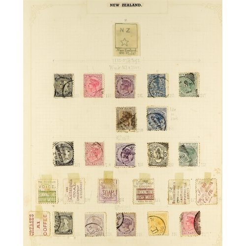 114 - COMMONWEALTH COLLECTION of mint & used stamps in album with extra pages, stamps & covers added, note... 