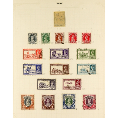 114 - COMMONWEALTH COLLECTION of mint & used stamps in album with extra pages, stamps & covers added, note... 