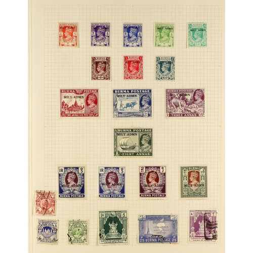 114 - COMMONWEALTH COLLECTION of mint & used stamps in album with extra pages, stamps & covers added, note... 