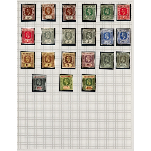 115 - COMMONWEALTH Mostly KGV & KGVI mainly mint stamps on pages, includes (all mint) Ascension 1924-33 se... 