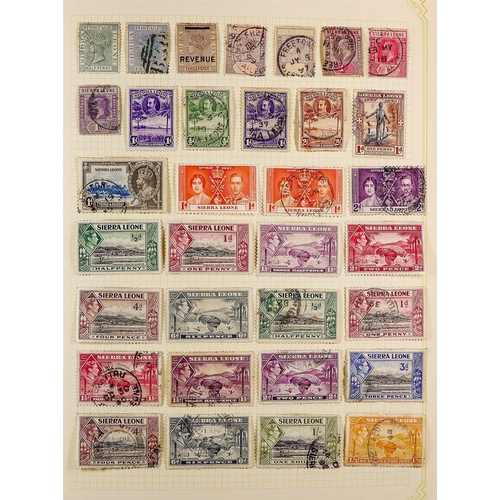 116 - EXTENSIVE WORLD COLLECTION 1850's-2000's mint & used stamps in twelve albums, we see Abu Dhabi throu... 