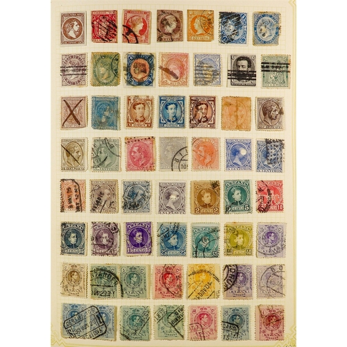 116 - EXTENSIVE WORLD COLLECTION 1850's-2000's mint & used stamps in twelve albums, we see Abu Dhabi throu... 