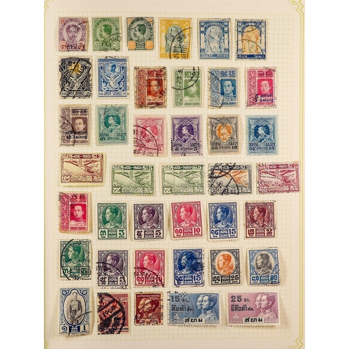 116 - EXTENSIVE WORLD COLLECTION 1850's-2000's mint & used stamps in twelve albums, we see Abu Dhabi throu... 