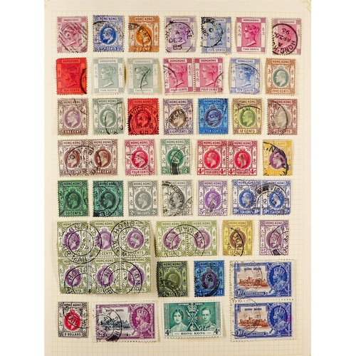 116 - EXTENSIVE WORLD COLLECTION 1850's-2000's mint & used stamps in twelve albums, we see Abu Dhabi throu... 