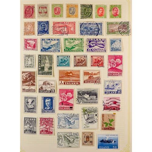 116 - EXTENSIVE WORLD COLLECTION 1850's-2000's mint & used stamps in twelve albums, we see Abu Dhabi throu... 