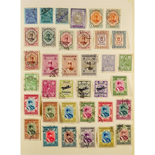 116 - EXTENSIVE WORLD COLLECTION 1850's-2000's mint & used stamps in twelve albums, we see Abu Dhabi throu... 