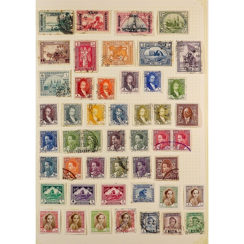 116 - EXTENSIVE WORLD COLLECTION 1850's-2000's mint & used stamps in twelve albums, we see Abu Dhabi throu... 