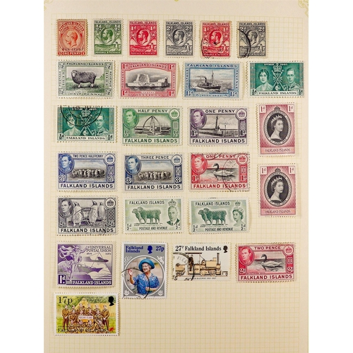 116 - EXTENSIVE WORLD COLLECTION 1850's-2000's mint & used stamps in twelve albums, we see Abu Dhabi throu... 