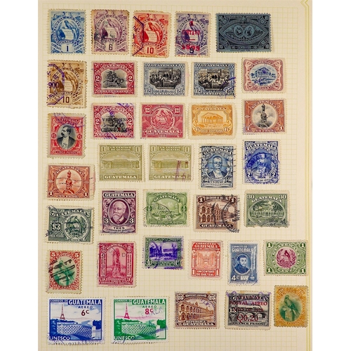 116 - EXTENSIVE WORLD COLLECTION 1850's-2000's mint & used stamps in twelve albums, we see Abu Dhabi throu... 