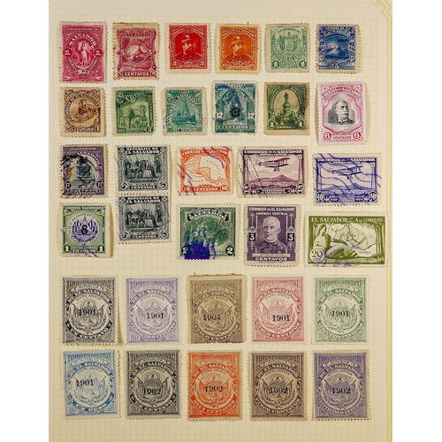 116 - EXTENSIVE WORLD COLLECTION 1850's-2000's mint & used stamps in twelve albums, we see Abu Dhabi throu... 