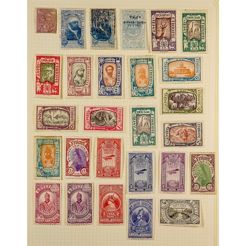 116 - EXTENSIVE WORLD COLLECTION 1850's-2000's mint & used stamps in twelve albums, we see Abu Dhabi throu... 