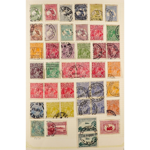 116 - EXTENSIVE WORLD COLLECTION 1850's-2000's mint & used stamps in twelve albums, we see Abu Dhabi throu... 