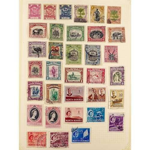 116 - EXTENSIVE WORLD COLLECTION 1850's-2000's mint & used stamps in twelve albums, we see Abu Dhabi throu... 