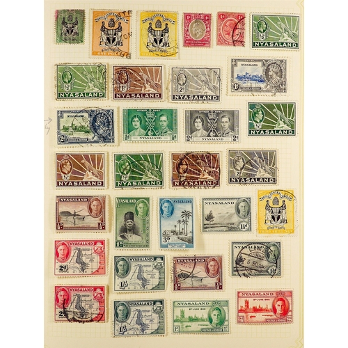 116 - EXTENSIVE WORLD COLLECTION 1850's-2000's mint & used stamps in twelve albums, we see Abu Dhabi throu... 