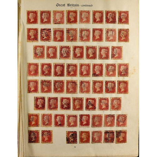 123 - BRITISH EMPIRE IN 'IMPERIAL' ALBUM with a collection of chiefly used stamps (album for issues to 192... 