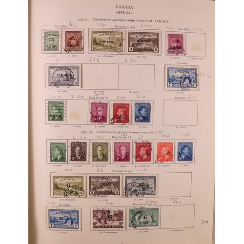 130 - COMMONWEALTH 1936-1953 USED COLLECTION in Stanley Gibbons KGVI album, includes Aden 1937 to 2r & 195... 