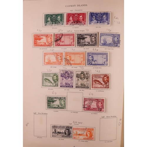 130 - COMMONWEALTH 1936-1953 USED COLLECTION in Stanley Gibbons KGVI album, includes Aden 1937 to 2r & 195... 