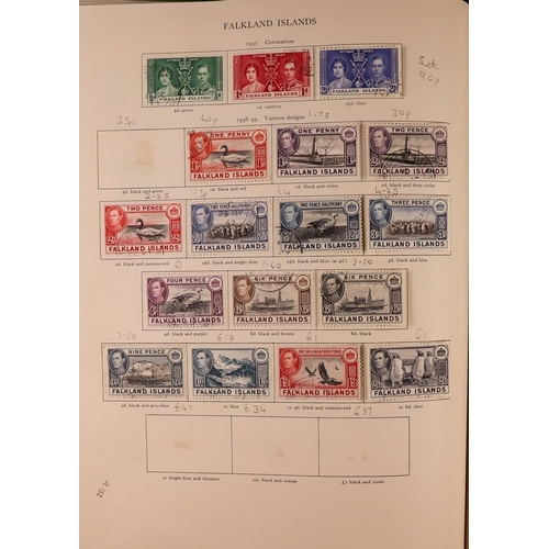 130 - COMMONWEALTH 1936-1953 USED COLLECTION in Stanley Gibbons KGVI album, includes Aden 1937 to 2r & 195... 