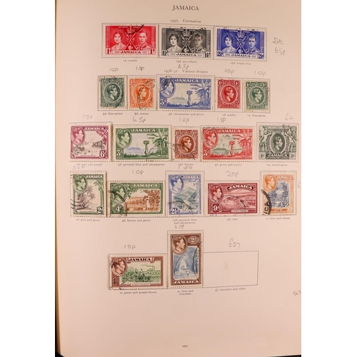 130 - COMMONWEALTH 1936-1953 USED COLLECTION in Stanley Gibbons KGVI album, includes Aden 1937 to 2r & 195... 