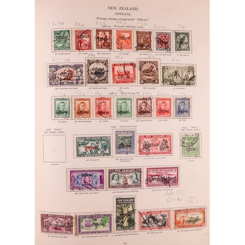 130 - COMMONWEALTH 1936-1953 USED COLLECTION in Stanley Gibbons KGVI album, includes Aden 1937 to 2r & 195... 