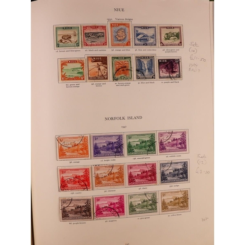 130 - COMMONWEALTH 1936-1953 USED COLLECTION in Stanley Gibbons KGVI album, includes Aden 1937 to 2r & 195... 