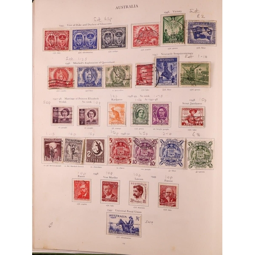 130 - COMMONWEALTH 1936-1953 USED COLLECTION in Stanley Gibbons KGVI album, includes Aden 1937 to 2r & 195... 