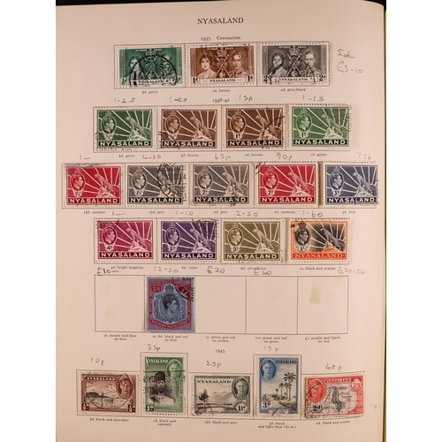 130 - COMMONWEALTH 1936-1953 USED COLLECTION in Stanley Gibbons KGVI album, includes Aden 1937 to 2r & 195... 