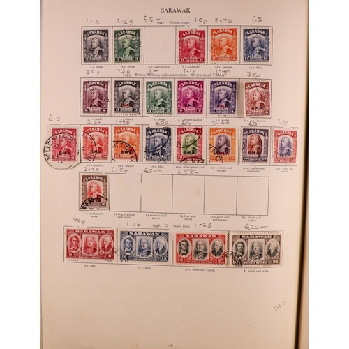 130 - COMMONWEALTH 1936-1953 USED COLLECTION in Stanley Gibbons KGVI album, includes Aden 1937 to 2r & 195... 