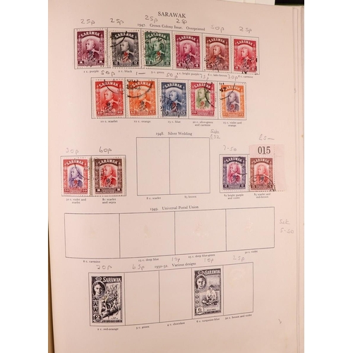 130 - COMMONWEALTH 1936-1953 USED COLLECTION in Stanley Gibbons KGVI album, includes Aden 1937 to 2r & 195... 