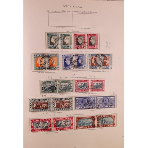 130 - COMMONWEALTH 1936-1953 USED COLLECTION in Stanley Gibbons KGVI album, includes Aden 1937 to 2r & 195... 