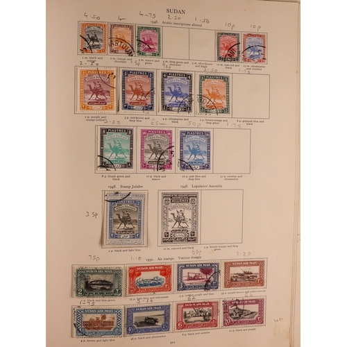 130 - COMMONWEALTH 1936-1953 USED COLLECTION in Stanley Gibbons KGVI album, includes Aden 1937 to 2r & 195... 