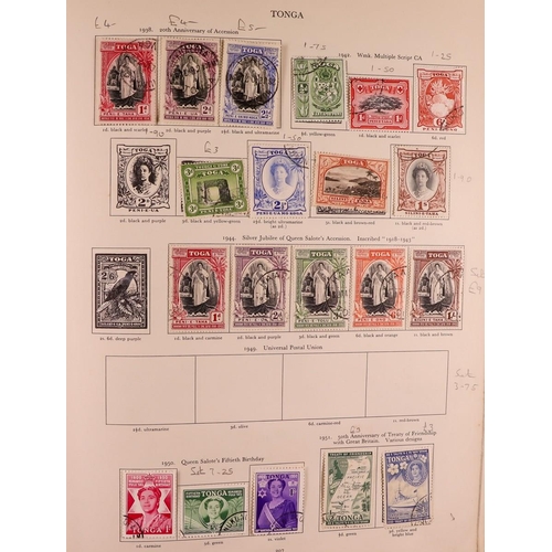 130 - COMMONWEALTH 1936-1953 USED COLLECTION in Stanley Gibbons KGVI album, includes Aden 1937 to 2r & 195... 