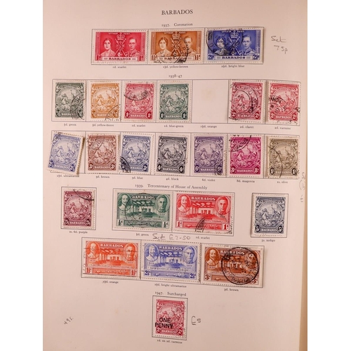 130 - COMMONWEALTH 1936-1953 USED COLLECTION in Stanley Gibbons KGVI album, includes Aden 1937 to 2r & 195... 