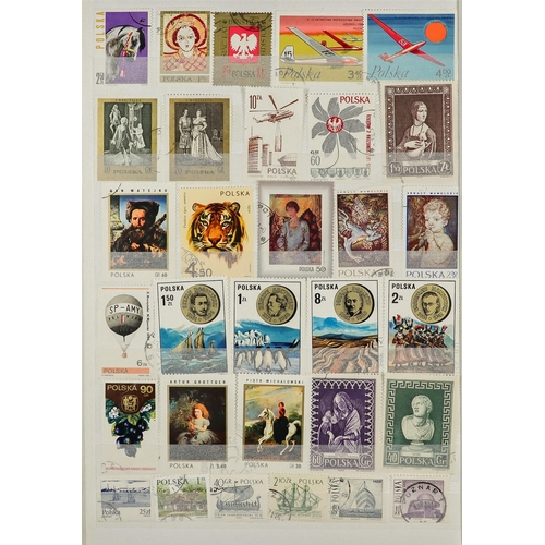 137 - WORLD ACCUMULATION IN SEVEN CARTONS All periods mint & used stamps in about 80 stockbooks & albums, ... 