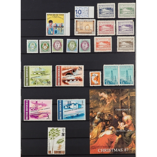 137 - WORLD ACCUMULATION IN SEVEN CARTONS All periods mint & used stamps in about 80 stockbooks & albums, ... 