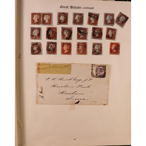 148 - GREAT BRITAIN & EMPIRE COLLECTION IN IMPERIAL ALBUM 1840-1934 mint & used stamps, includes Great Bri... 