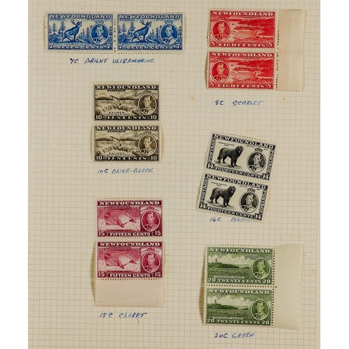 155 - CONSIGNMENT BALANCE in box, includes Commonwealth in old auction folders incl New Zealand Postal Fis... 