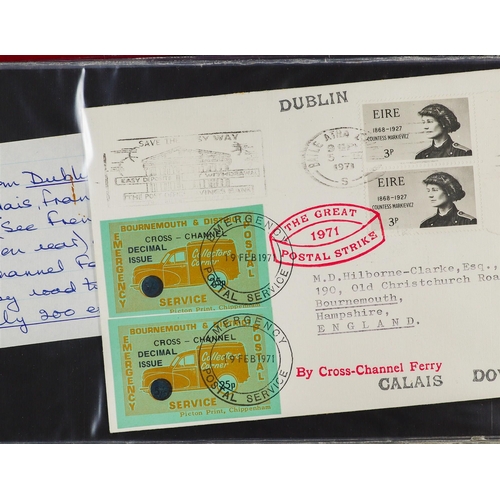 155 - CONSIGNMENT BALANCE in box, includes Commonwealth in old auction folders incl New Zealand Postal Fis... 