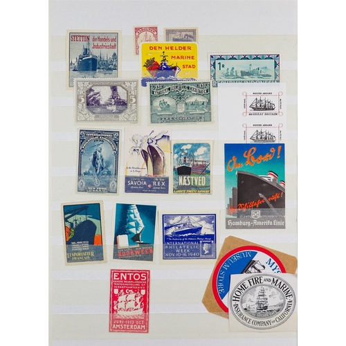 162 - SHIPS TOPICAL COLLECTION 1910's-2000's world mostly never hinged mint (some earlier issues are hinge... 