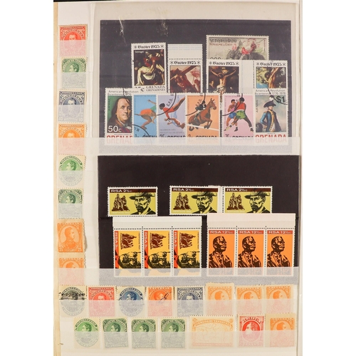 165 - 10 ALBUMS OF WORLD STAMPS includes an SG 