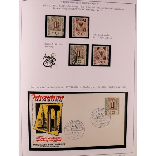 182 - COLLECTOR'S ESTATE IN TWO CARTONS Mint (some never hinged) & used stamps in 16 albums & stockbooks, ... 