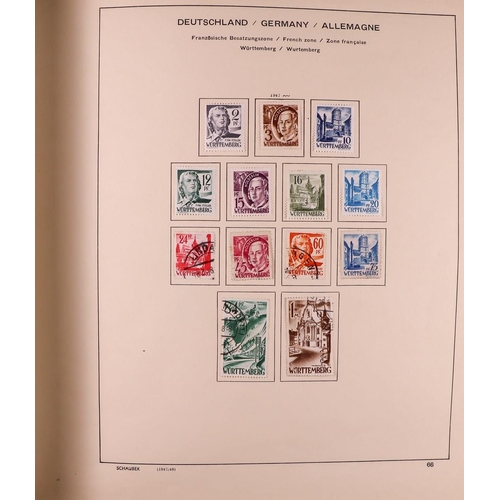 182 - COLLECTOR'S ESTATE IN TWO CARTONS Mint (some never hinged) & used stamps in 16 albums & stockbooks, ... 