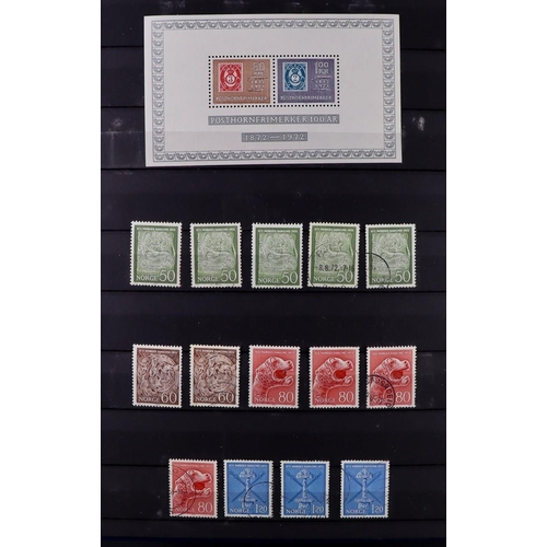 182 - COLLECTOR'S ESTATE IN TWO CARTONS Mint (some never hinged) & used stamps in 16 albums & stockbooks, ... 