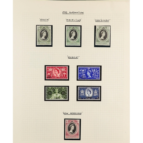 183 - COLLECTOR'S ESTATE IN TWO CARTONS Includes Commonwealth ranges, 1953 Coronation omnibus complete NHM... 