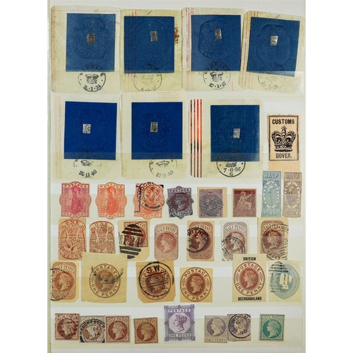 1834 - GREAT BRITAIN COLLECTOR'S ESTATE IN FIVE CARTONS 1840-2010's mint (some never hinged) & used accumul... 