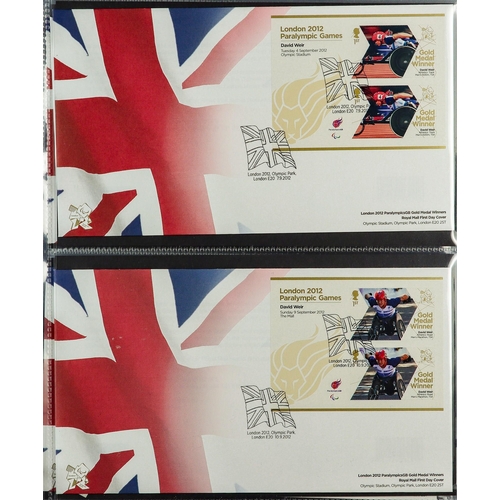 1834 - GREAT BRITAIN COLLECTOR'S ESTATE IN FIVE CARTONS 1840-2010's mint (some never hinged) & used accumul... 