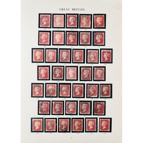 1836 - GREAT BRITAIN 1841-1936 COLLECTION in hingeless mounts on pages, includes 1841 1d mint, 1864-79 1d r... 