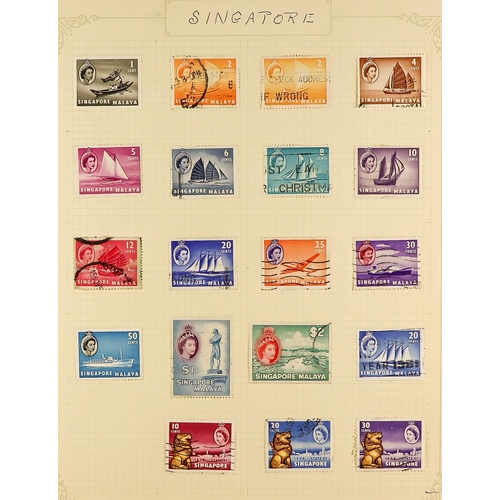 184 - COMMONWEALTH mint & used collection in album, note Cyprus, Malta, Gibraltar, Middle East & British A... 